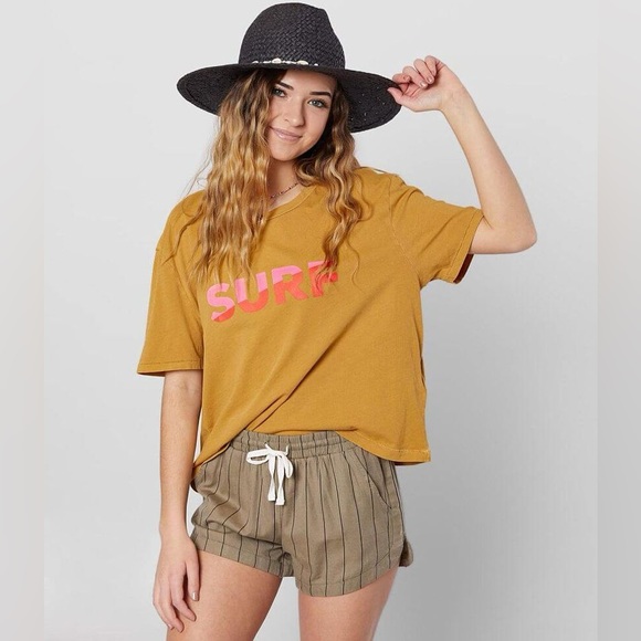 billabong Surf Slice cropped tee . - Picture 3 of 5